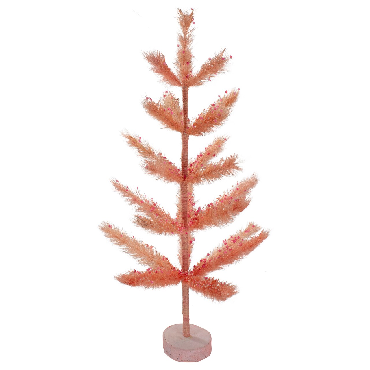 Northlight 2.5' Pastel Peach Sisal Pine Artificial Easter Tree